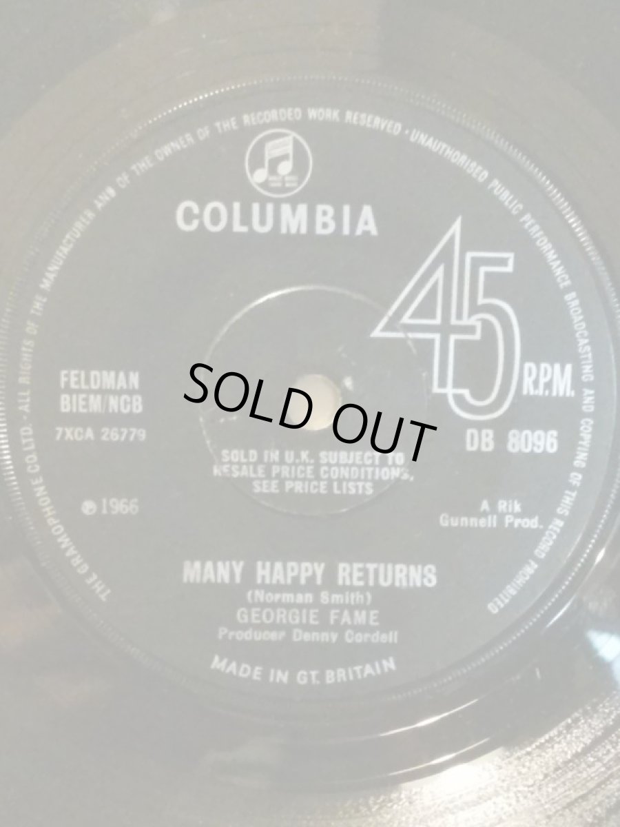 画像2: GEORGIE FAME  ♪ SITTING IN THE PARK ♪ (2)