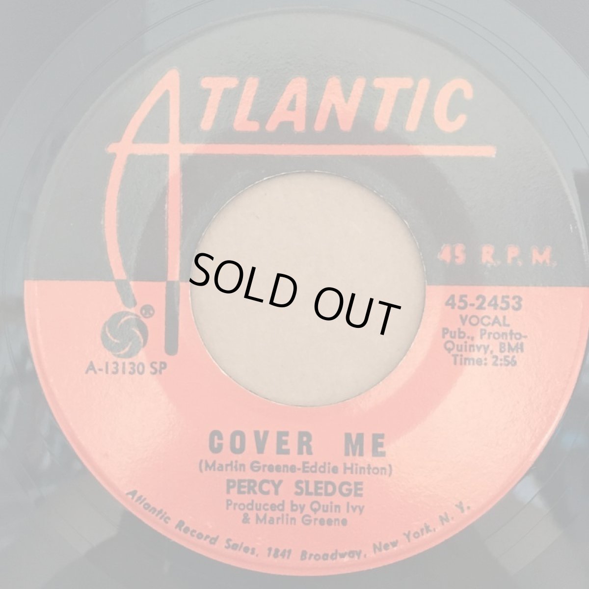 画像2: PERCY SLEDGE ♪ COVER ME ♪ (2)