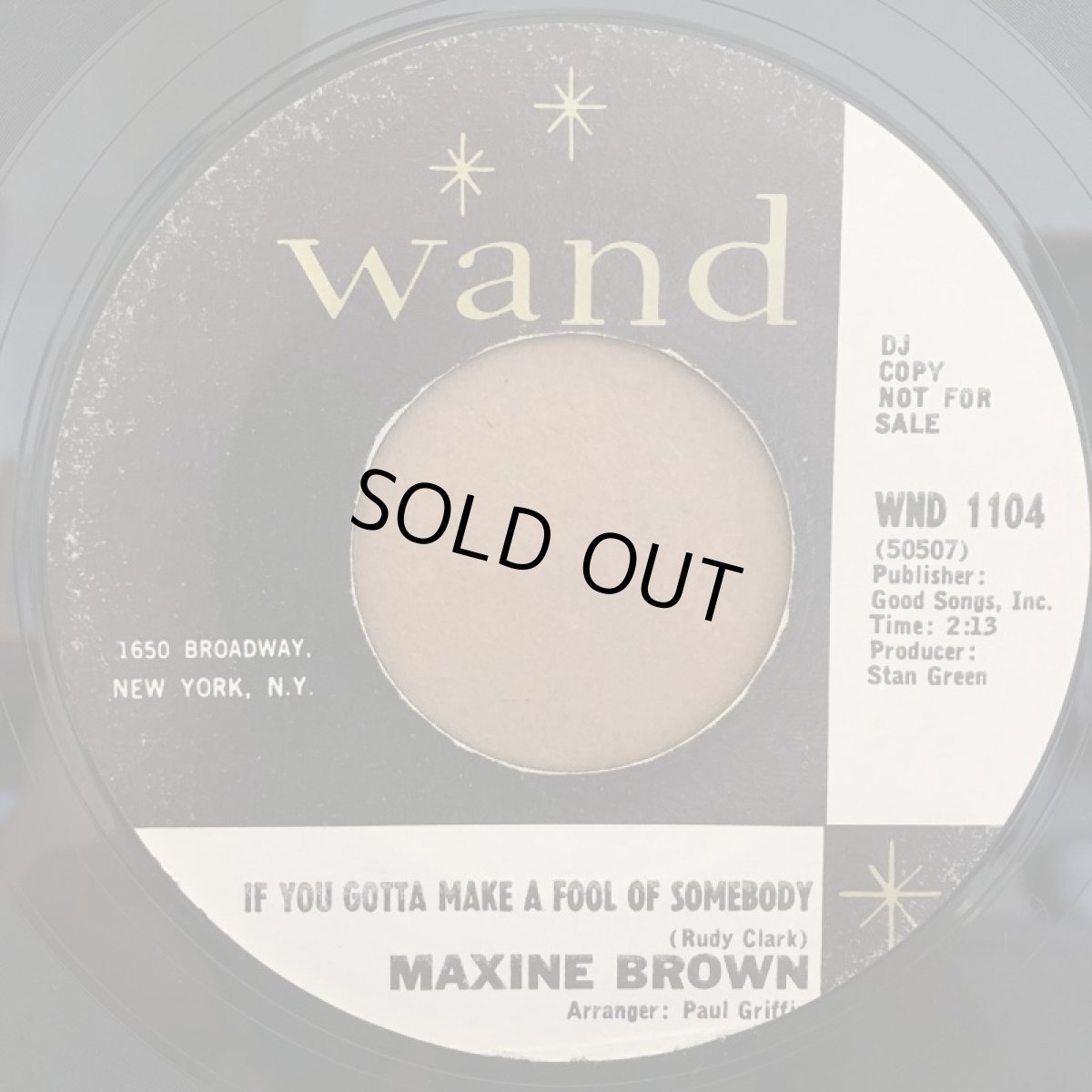 画像2: MAXINE BROWN ♪ IF YOU GOTTA MAKE A FOOL OF SOMEBODY ♪ (2)