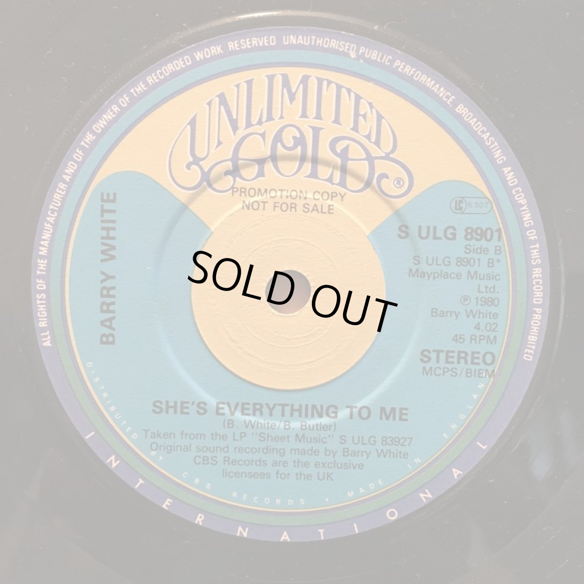 画像2: BARRY WHITE ♪ RUM AND COKE ♪ (2)