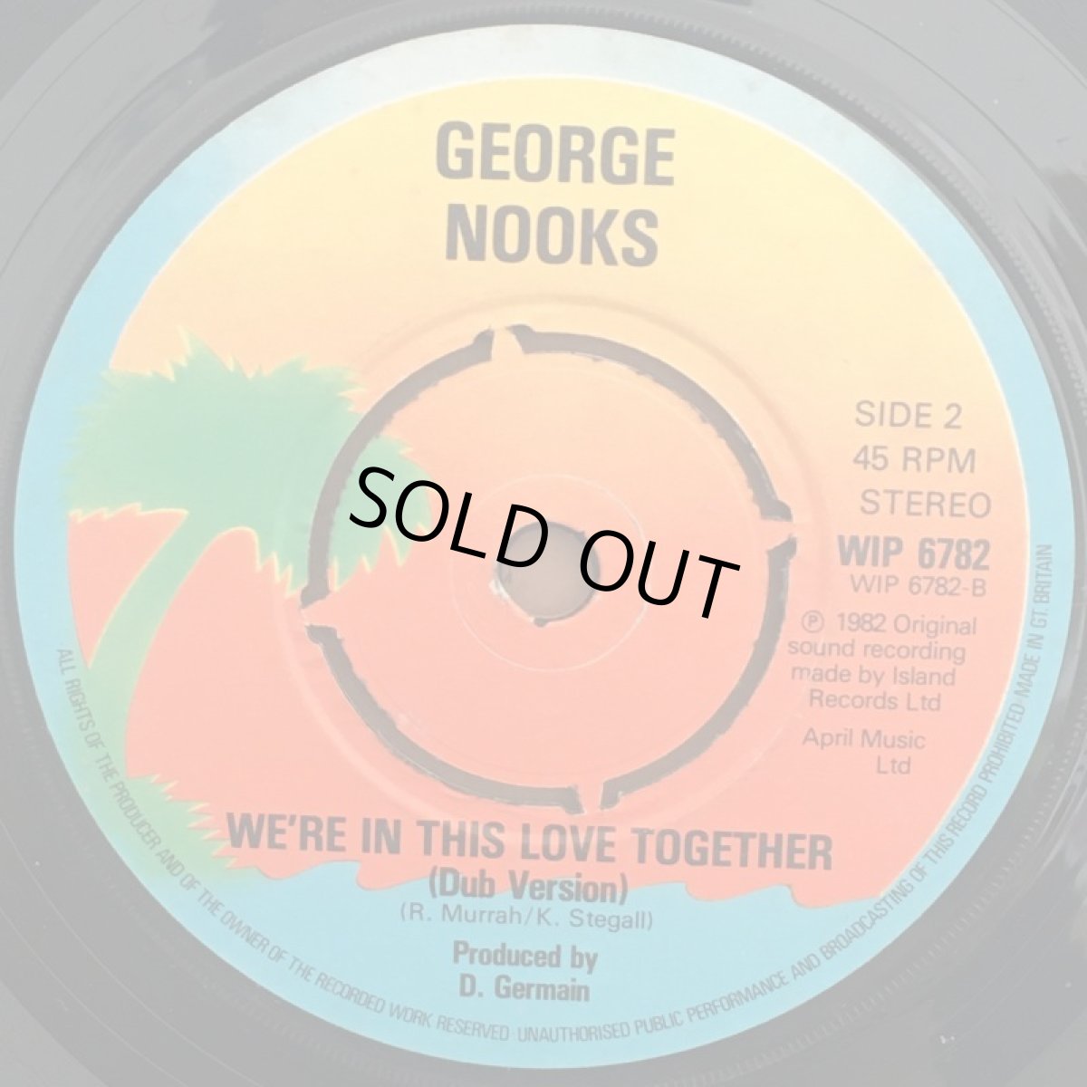 画像2: GEORGE NOOKS  ♪ WE'RE IN THIS LOVE TOGETHER ♪ (2)