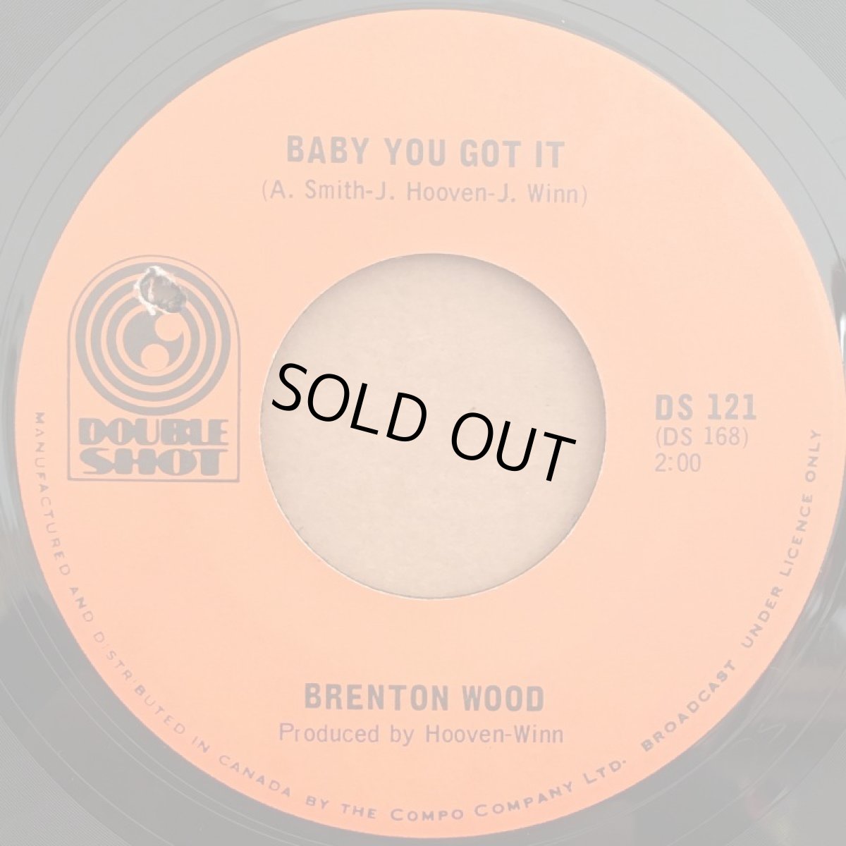 画像1: BRENTON WOOD ♪ BABY YOU GOT IT ♪ (1)