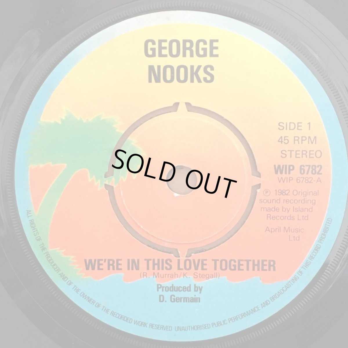 画像1: GEORGE NOOKS  ♪ WE'RE IN THIS LOVE TOGETHER ♪ (1)