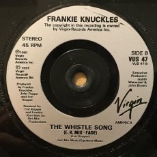 画像2: FRANKIE KNUCKLES ♪ WHISTLE SONG (Paul Shapiro Supreme 7 Inch Mix) ♪ (2)
