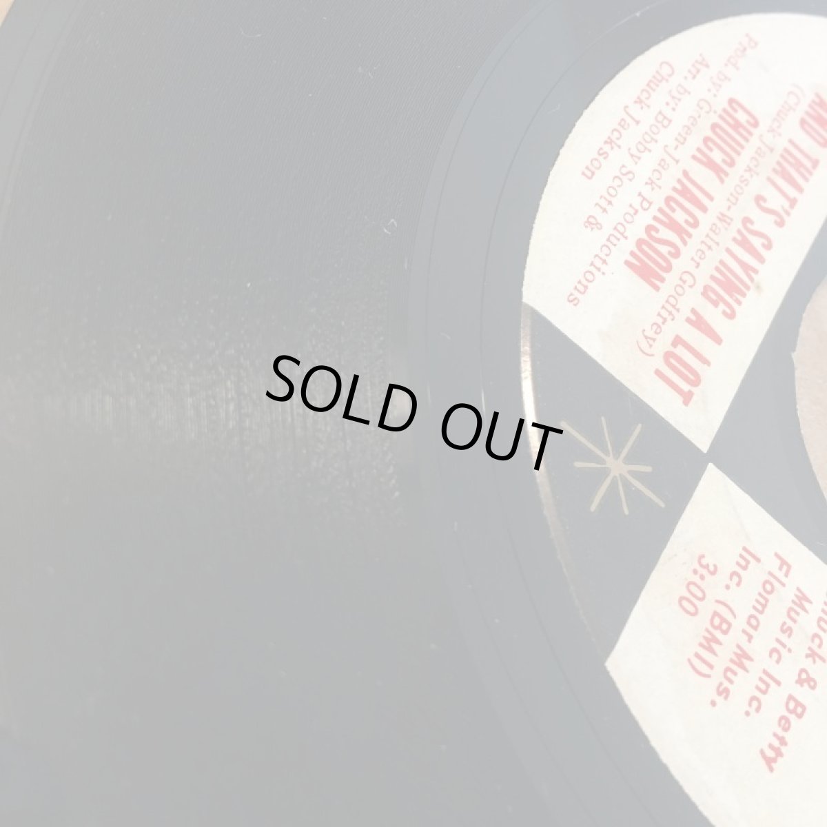 画像3: CHUCK JACKSON ♪ AND THAT'S SAYING A LOT ♪ (3)