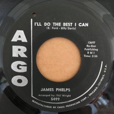 画像1: JAMES PHELPS ♪ I'LL DO THE BEST I CAN ♪ (1)