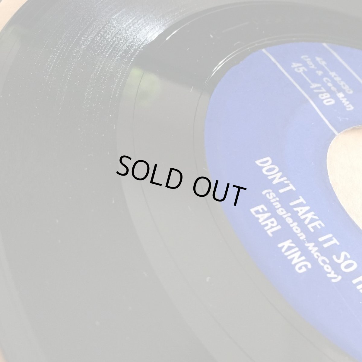 画像3: EARL KING ♪ DON'T TAKE IT SO HARD ♪ (3)