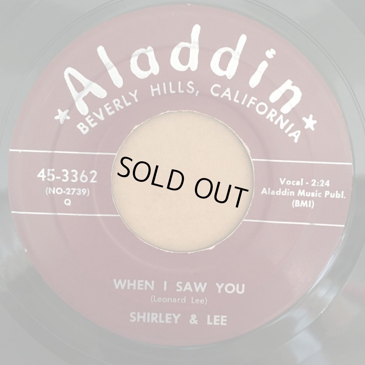 画像1: SHIRLEY & LEE ♪ WHEN I SAW YOU ♪ (1)