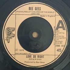 画像1: BEE GEES ♪ LOVE SO RIGHT ♪ (1)