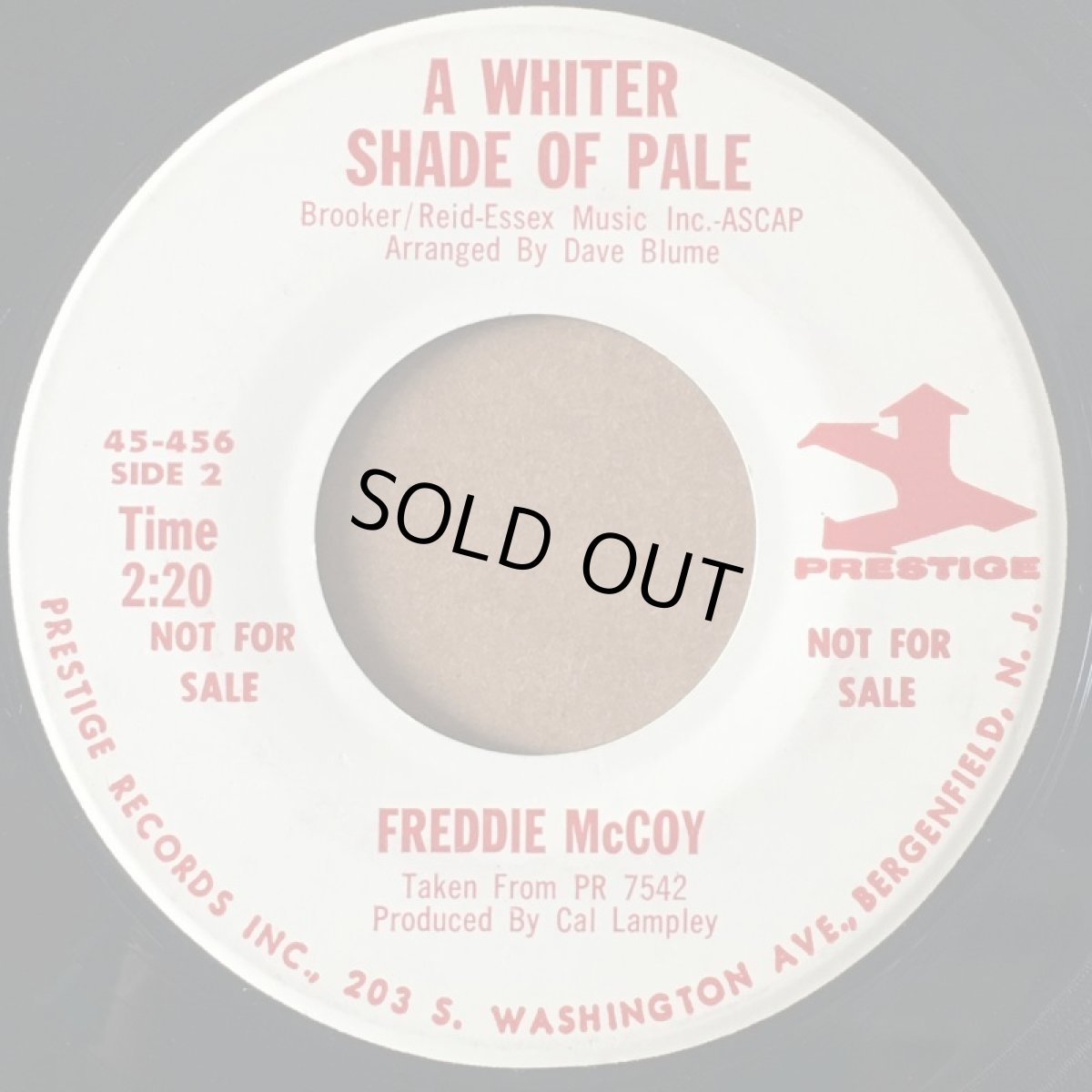 画像1: FREDDIE MCCOY ♪ A WHITER SHADE OF PALE ♪ (1)