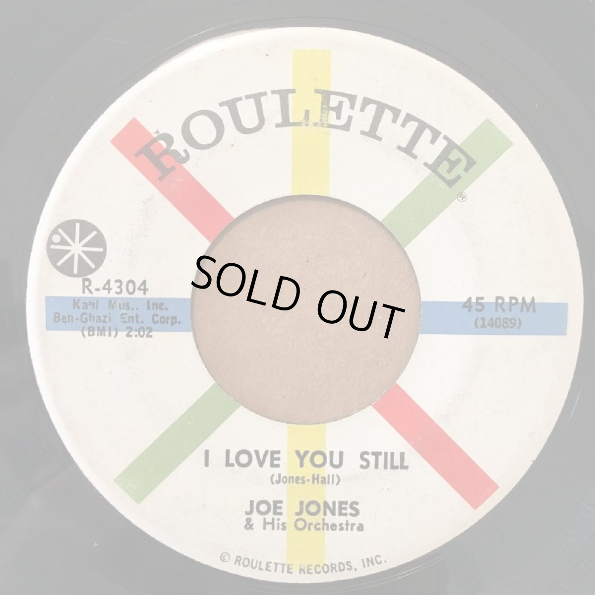 画像2: JOE JONES  ♪ YOU TALK TOO MUCH ♪ (2)