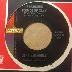 画像1: GENE MCDANIELS ♪ A HUNDRED POUNDS OF CLAY ♪ (1)