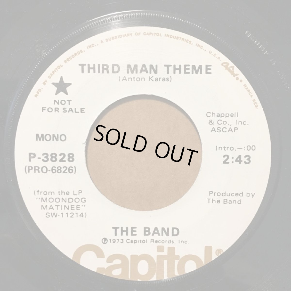 画像2: THE BAND ♪ THIRD MAN THEME ♪ (2)