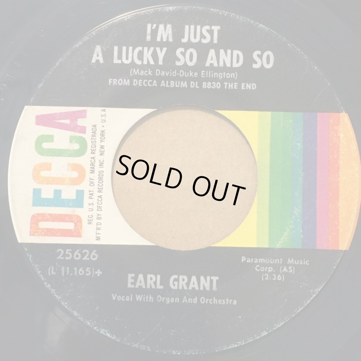画像2: EARL GRANT ♪ BLACK COFFEE ♪ (2)