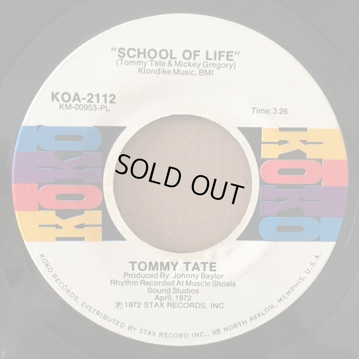 画像1: TOMMY TATE ♪ SCHOOL OF LIFE ♪ (1)