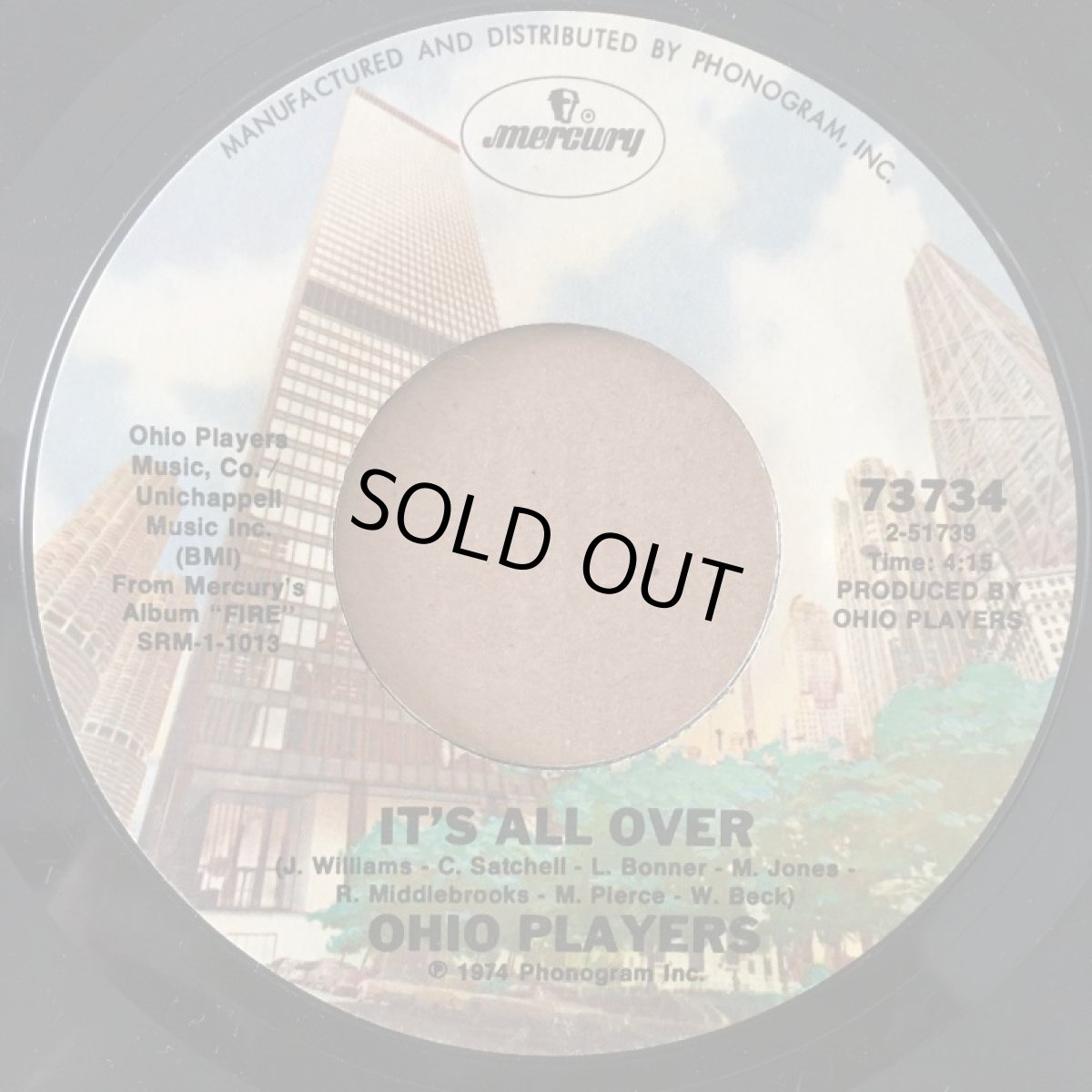 画像2: OHIO PLAYERS ♪ LOVE ROLLERCOASTER ♪ (2)