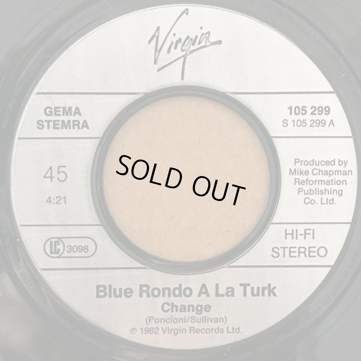 画像2: BLUE RONDO A LA TURK ♪ CHANGE ♪ (2)