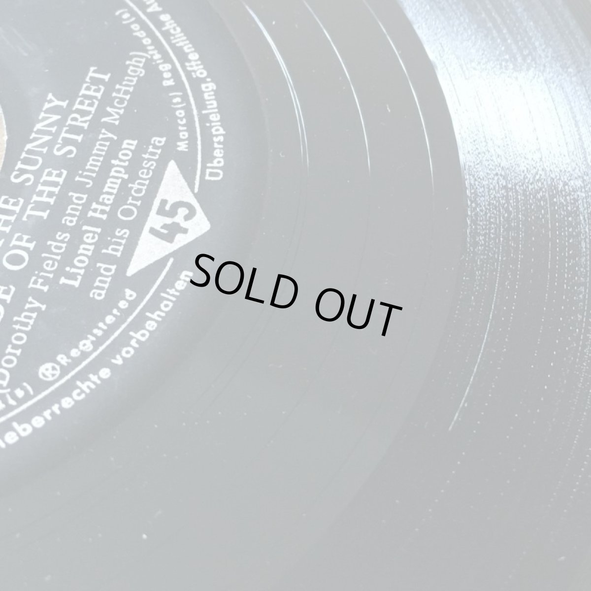 画像3: LIONEL HAMPTON AND HIS ORCHESTRA ♪ ON THE SUNNY SIDE OF THE STREET ♪ (3)