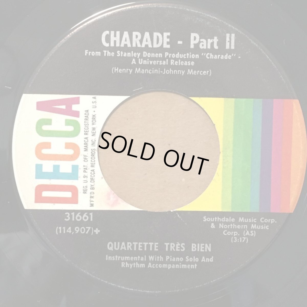 画像2: QUARTETTE TRES BIEN ♪ CHARADE ♪ (2)