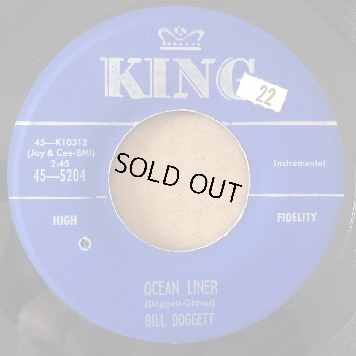 画像1: BILL DOGGETT ♪ OCEAN LINER ♪ (1)