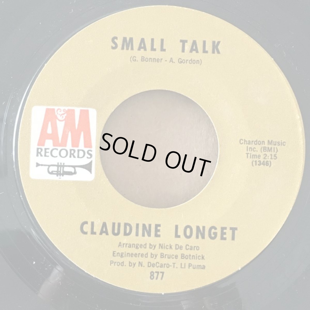 画像1: CLAUDINE LONGET ♪ SMALL TALK ♪ (1)