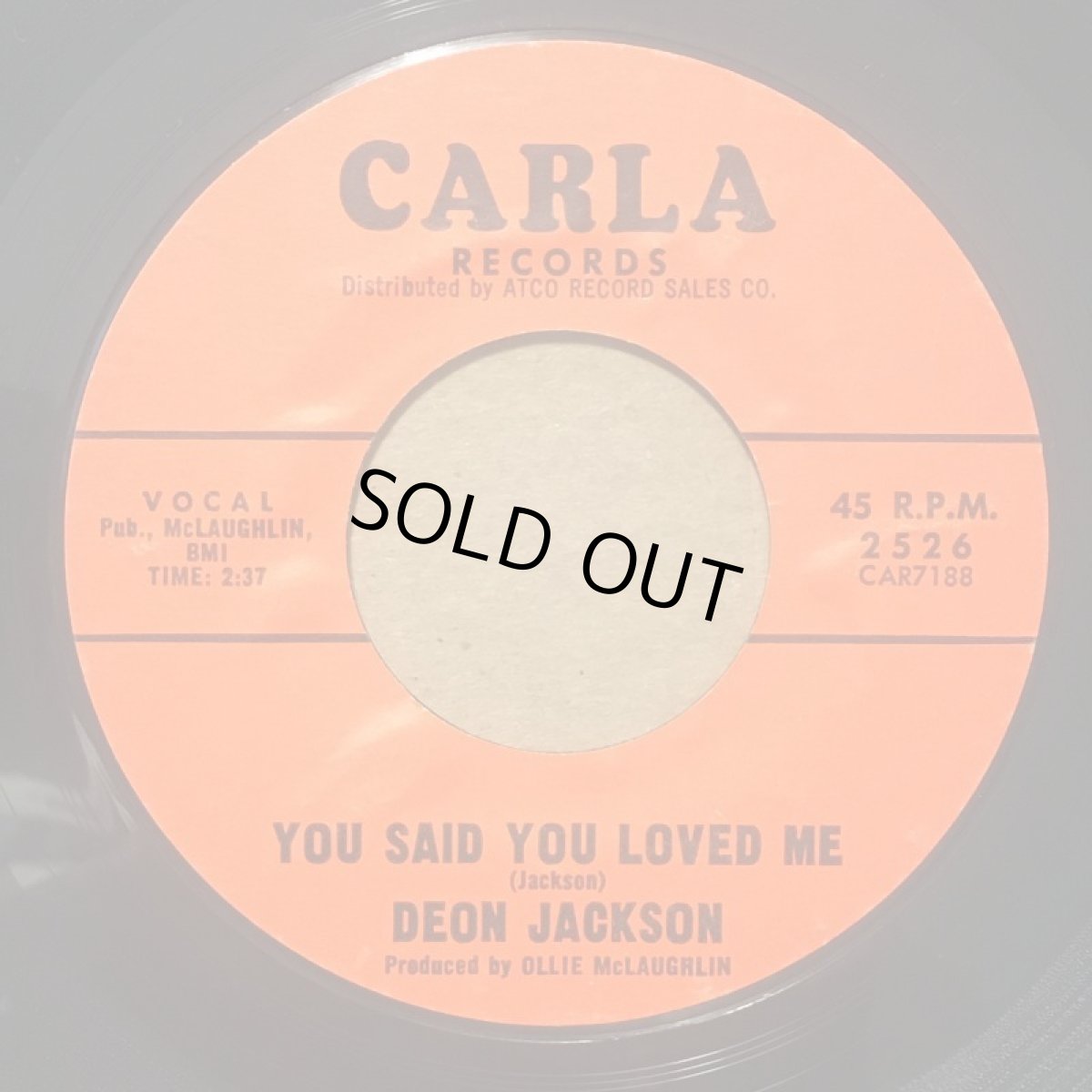 画像2: DEON JACKSON ♪ LOVE MAKES THE WORLD GO ROUND ♪ (2)