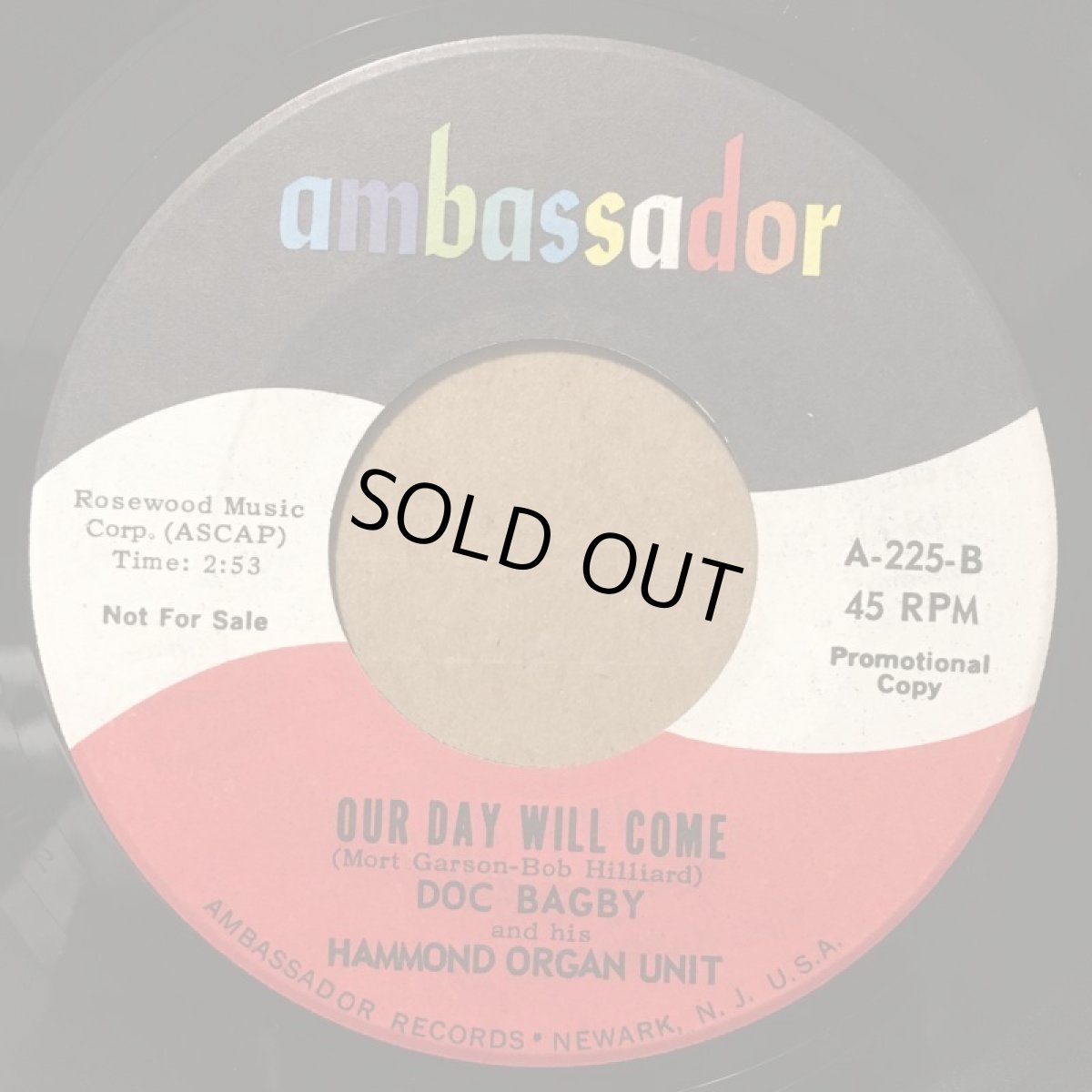 画像2: DOC BAGBY AND HIS HAMMOND ORGAN UNIT ♪ A PLACE IN THE SUN ♪ (2)