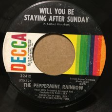 画像1: PEPPERMINT RAINBOW ♪ WILL YOU BE STAYING AFTER SUNDAY ♪ (1)