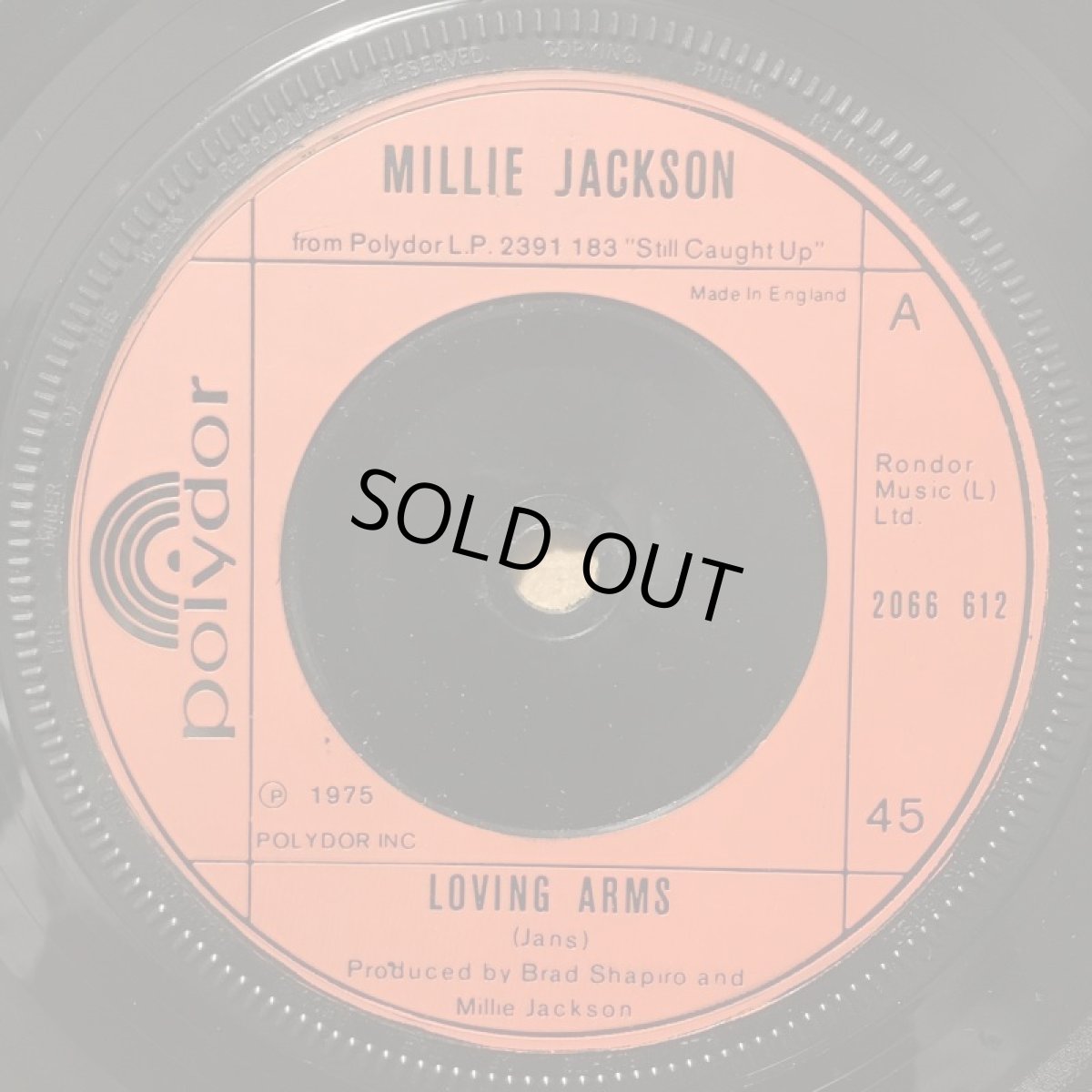 画像1: MILLIE JACKSON ♪ LOVING ARMS ♪ (1)