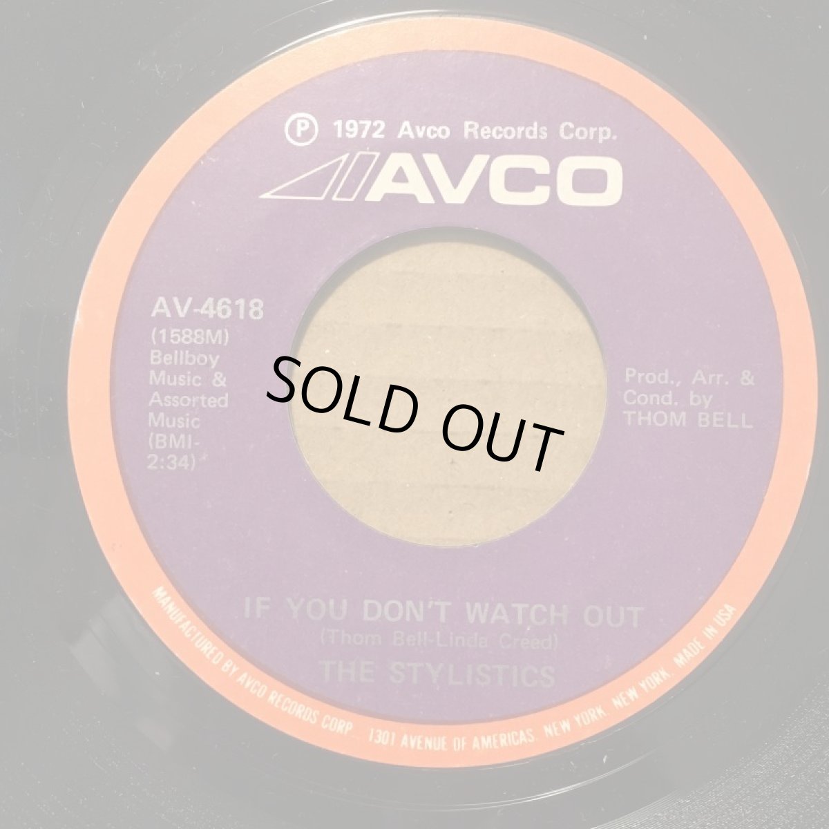 画像2: STYLISTICS ♪ YOU’LL NEVER GET TO HEAVEN (IF YOU BREAK MY HEART) ♪ (2)