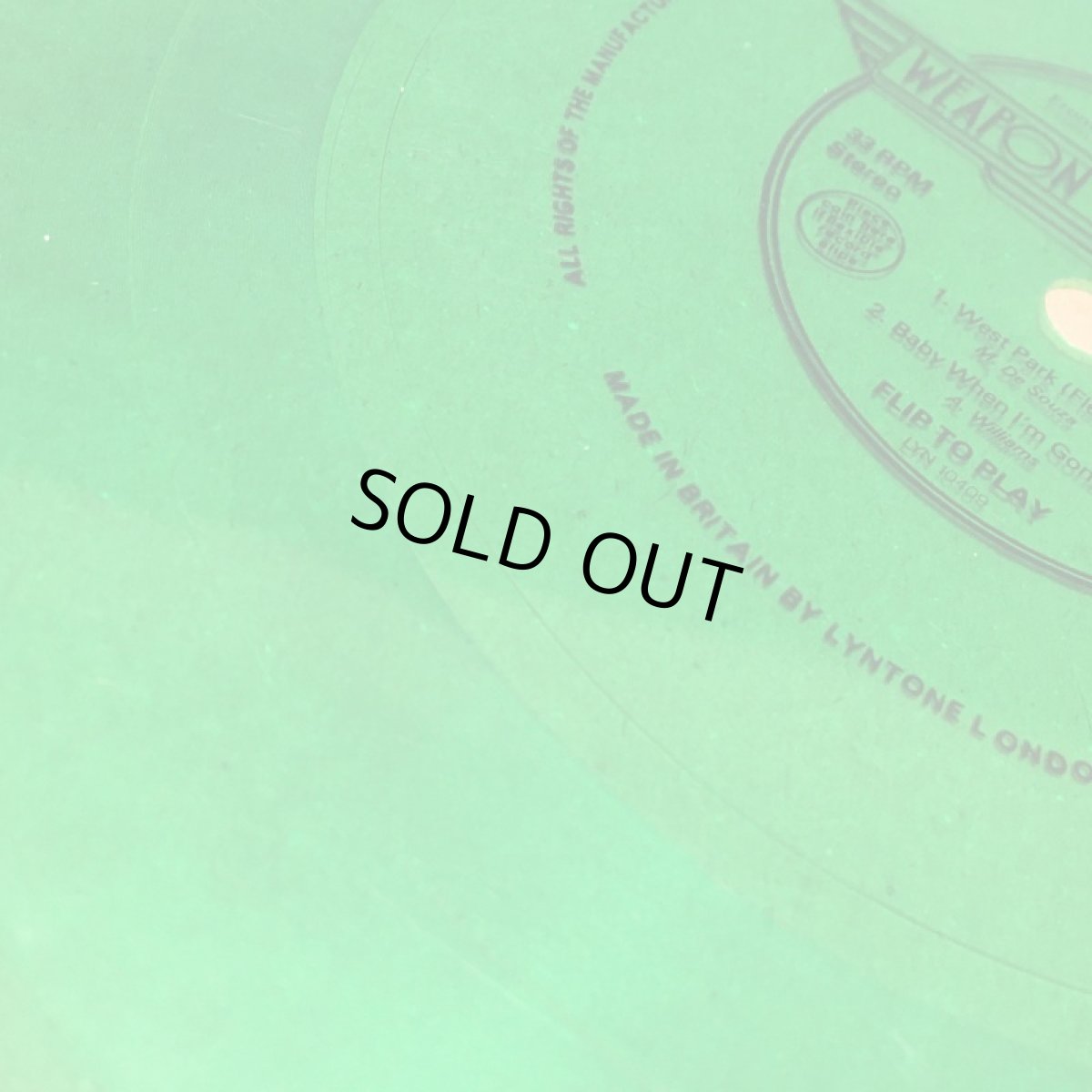 画像2: WEAPON OF PEACE ♪ WEST PARK ♪ (2)