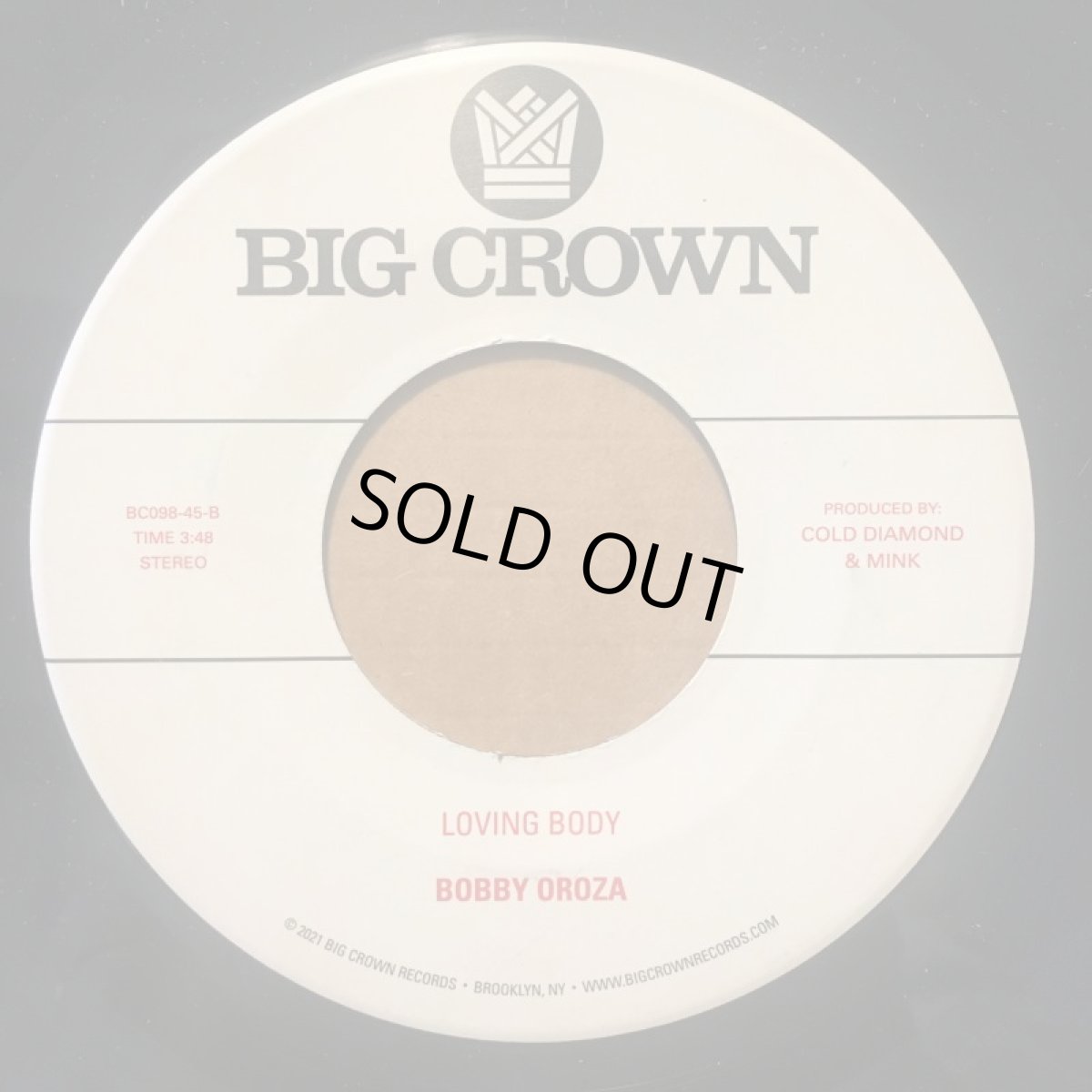 画像2: BOBBY OROZA ♪ I GOT LOVE♪ (2)