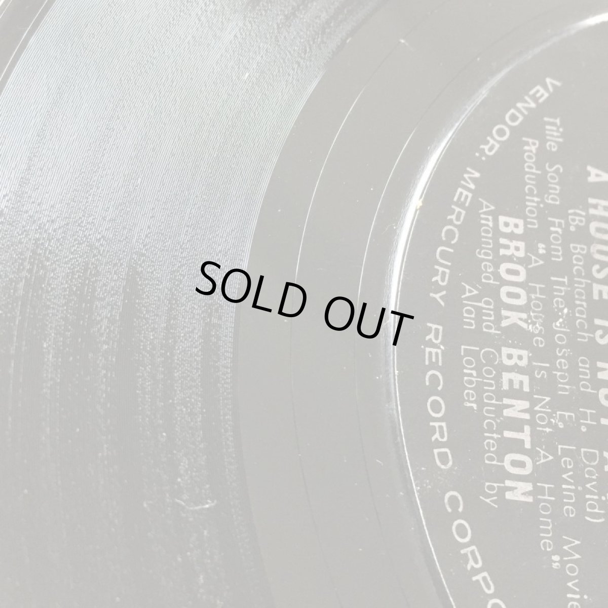 画像3: BROOK BENTON ♪ A HOUSE IS NOT A HOME ♪ (3)