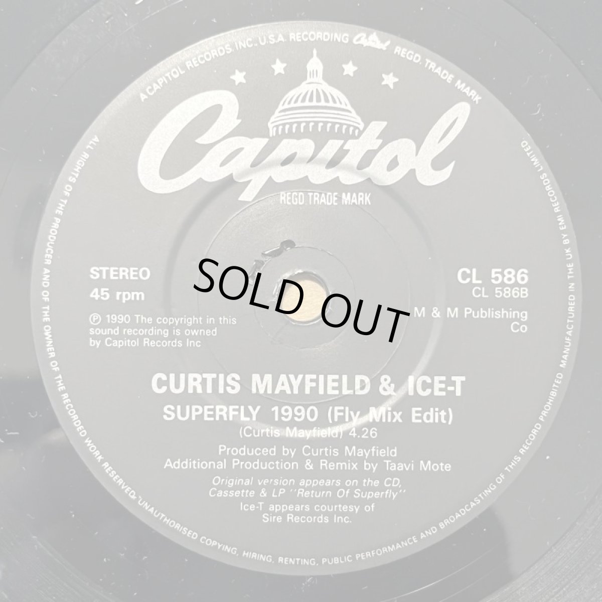 画像3: CURTIS MAYFIELD AND ICE-T ♪ SUPERFLY 1990 ♪ (3)