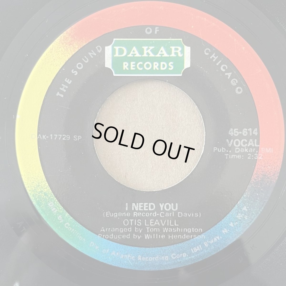 画像2: OTIS LEAVILL ♪ I LOVE YOU ♪ (2)