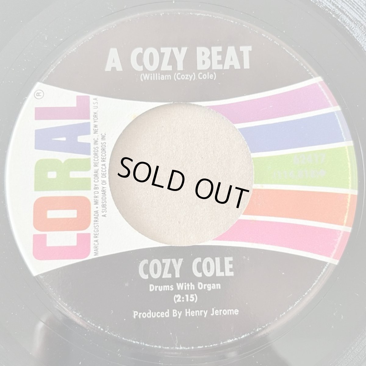 画像1: COZY COLE ♪ A COZY BEAT ♪ (1)