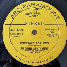 画像1: RAY CHARLES AND BETTY CARTER ♪ COCKTAILES FOR TWO ♪ (1)