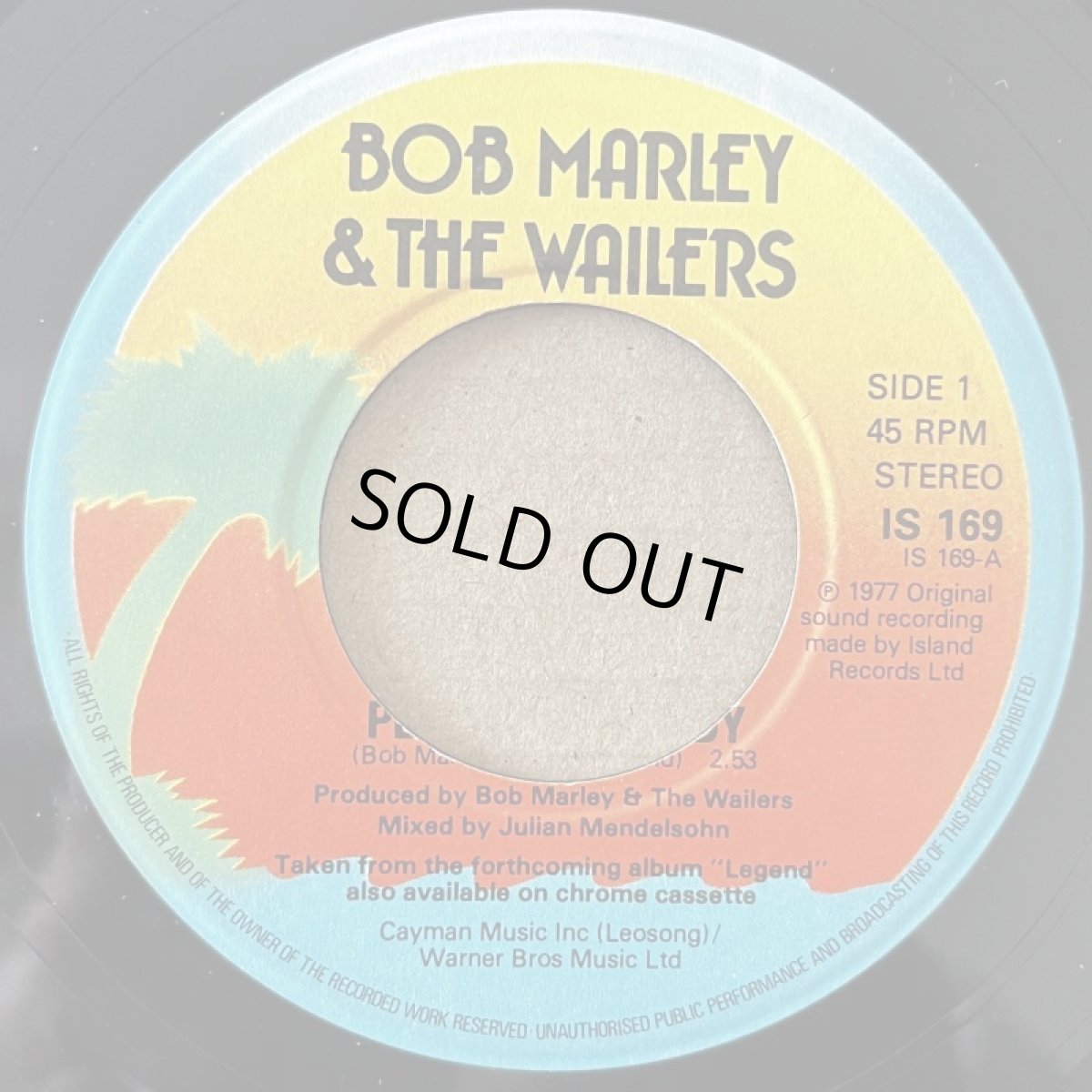 画像1: BOB MARLEY & THE WAILERS ♪ ONE LOVE / PEOPLE GET READY ♪ (1)