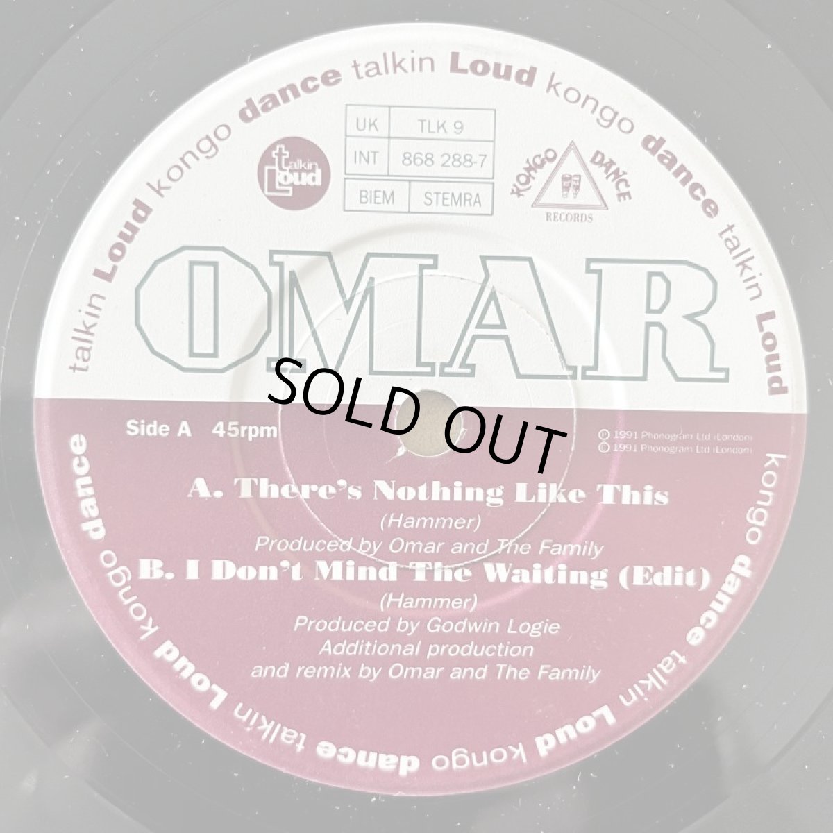 画像2: OMAR ♪ THERE'S NOTHING LIKE THIS ♪ (2)