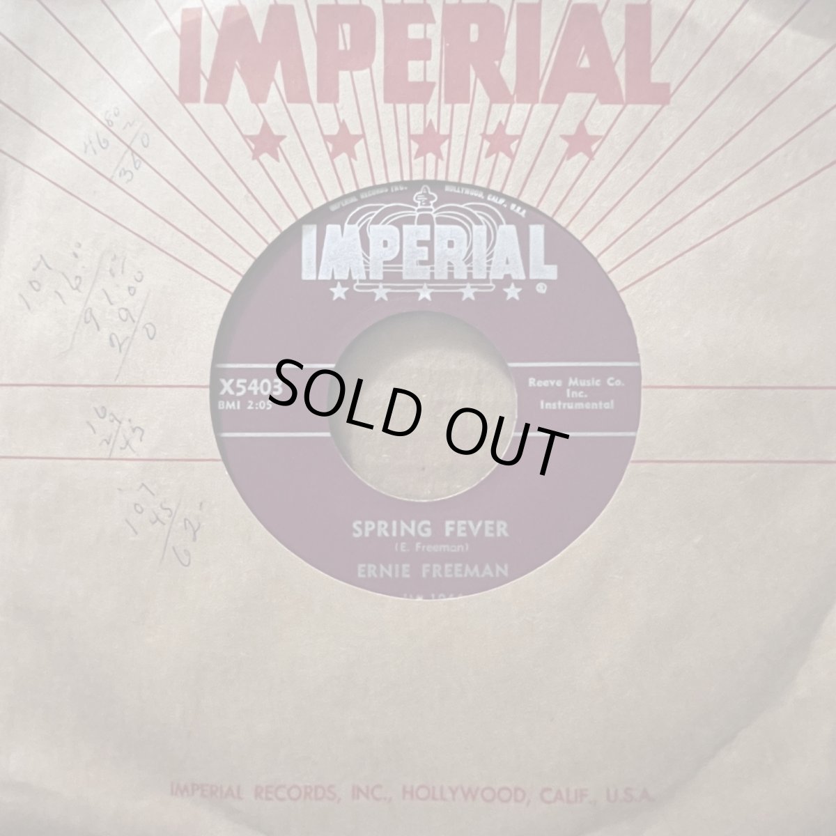 画像4: ERNIE FREEMAN ♪ SPRING FEVER ♪ (4)