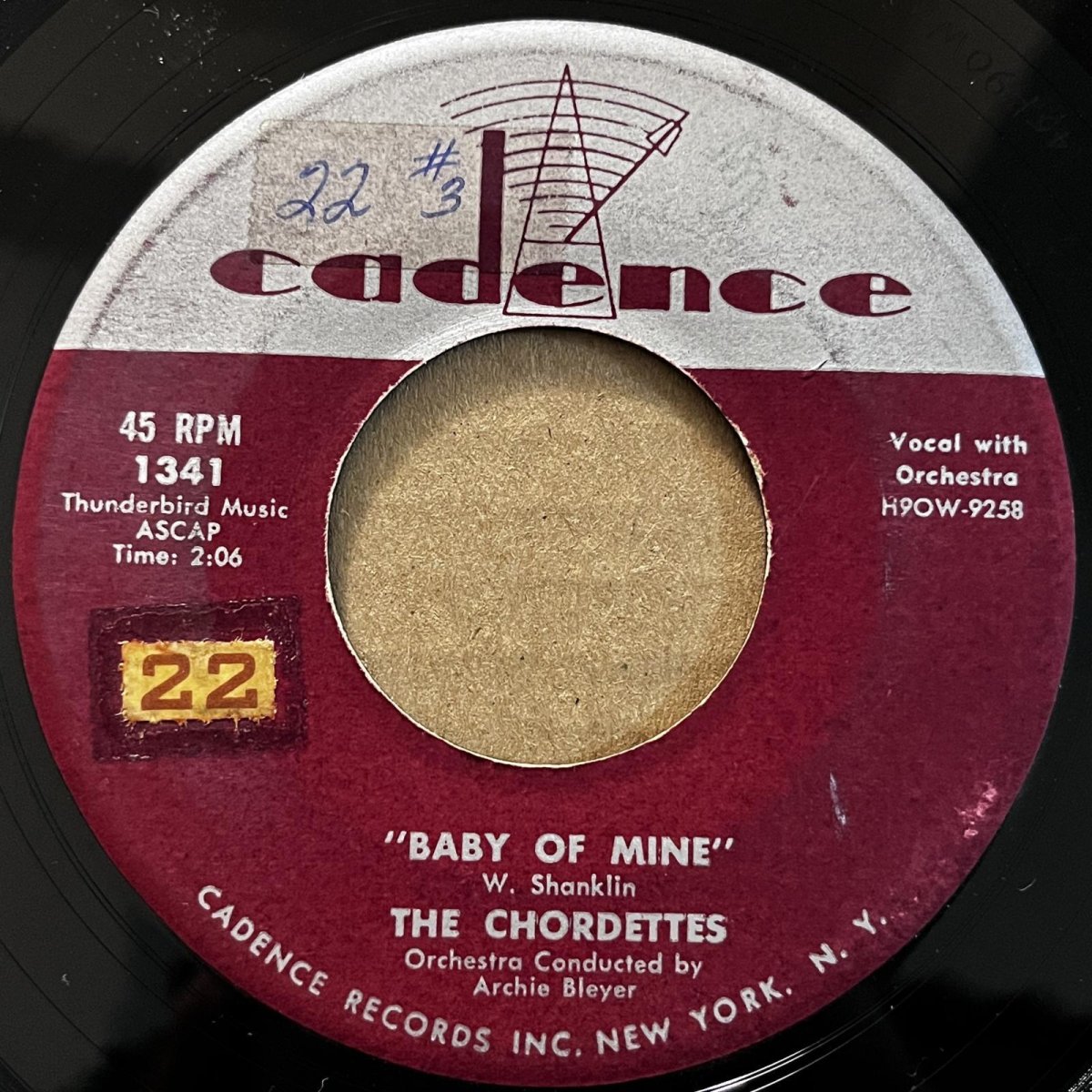 画像1: THE CHORDETTES ♪ BABY OF MINE ♪ (1)