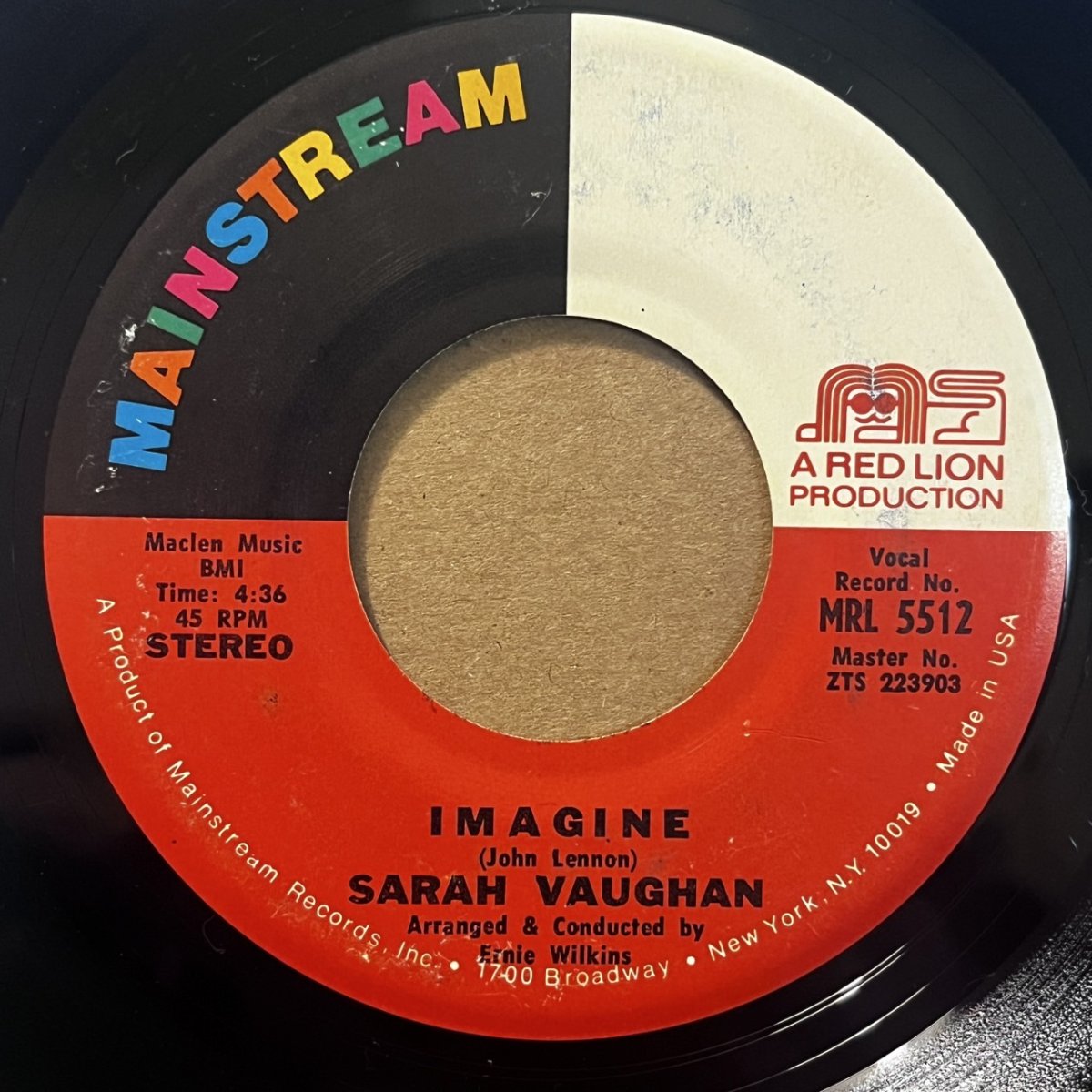 画像1: SARAH VAUGHAN ♪ IMAGINE ♪ (1)