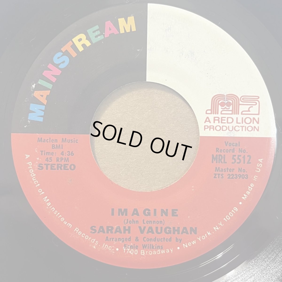 画像1: SARAH VAUGHAN ♪ IMAGINE ♪ (1)