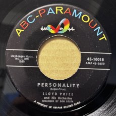 画像1: LLOYD PRICE ♪ PERSONALITY ♪ (1)