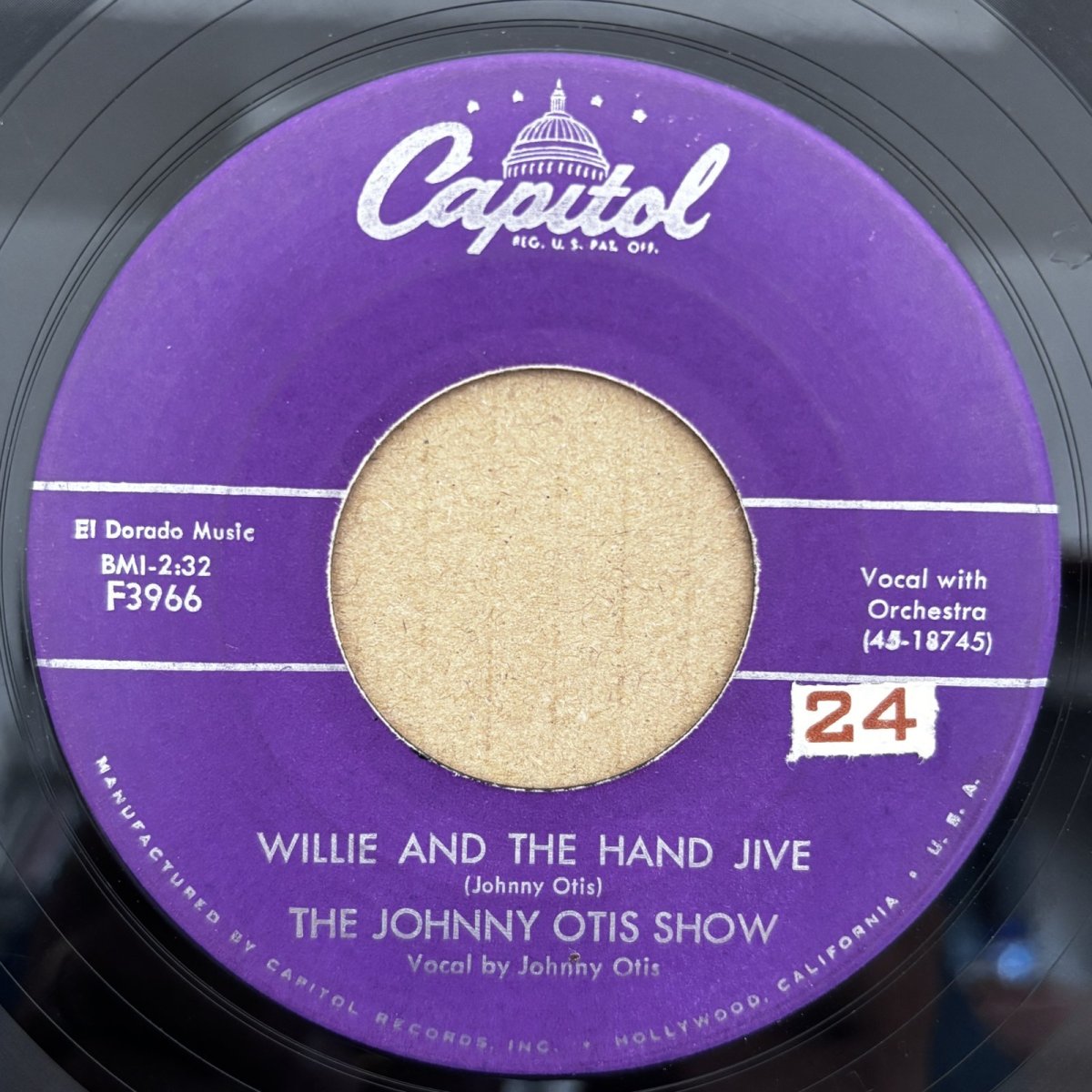 画像1: JOHNNY OTIS SHOW ♪ WILLIE AND THE HAND JIVE ♪ (1)