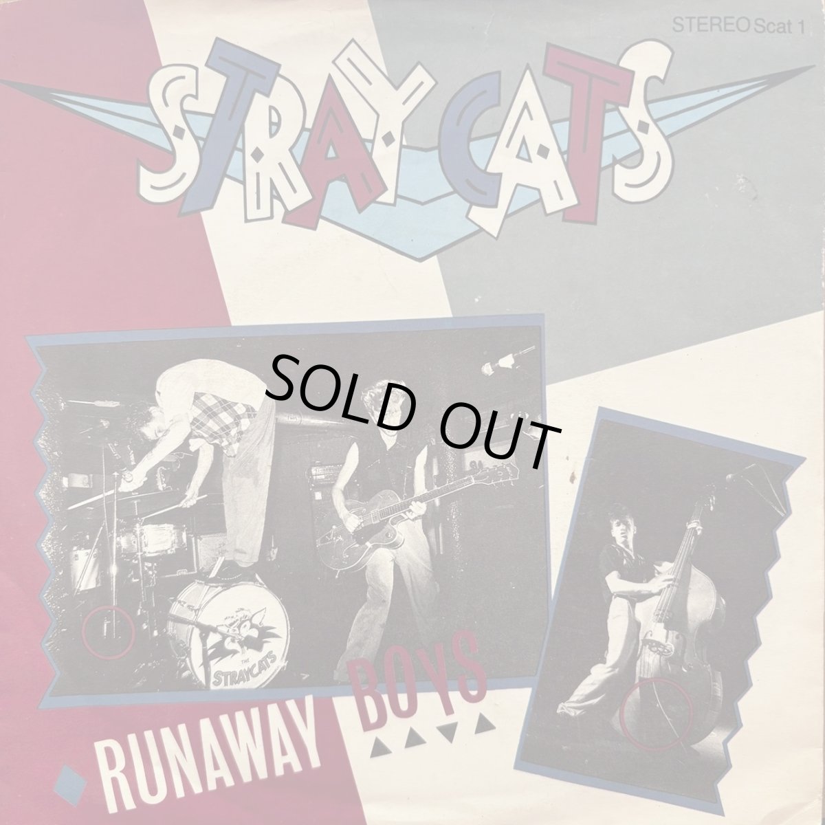 画像1: STRAY CATS ♪ RUNAWAY BOYS ♪ (1)