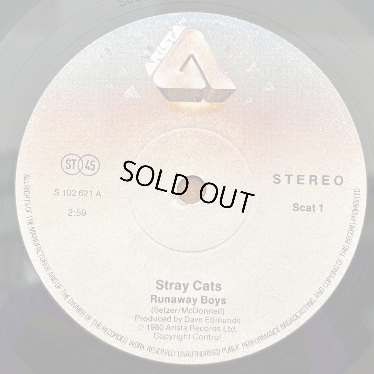 画像2: STRAY CATS ♪ RUNAWAY BOYS ♪ (2)