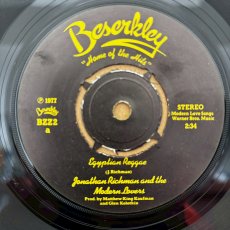 画像1: JONATHAN RICHMAN & THE MODERN LOVERS ♪ EGYPTIAN REGGAE ♪ (1)