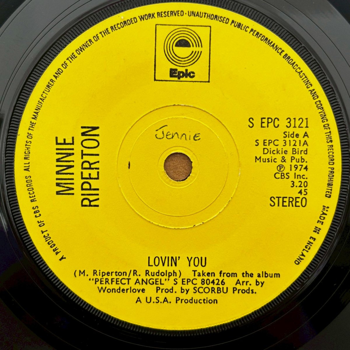 画像1: MINNIE RIPERTON ♪ LOVIN' YOU ♪ (1)