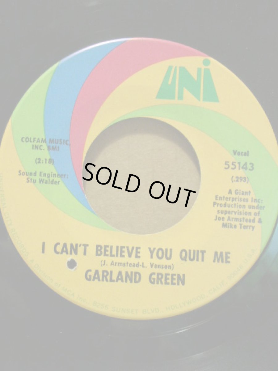 画像2: GARLAND GREEN♪JEALOUS KIND OF FELLA♪ (2)